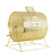 Raffle Drum,X-Large Brass Raffle Ticket Spinning Cage, Holds 15,000 Tickets or 500 Ping Pong Balls