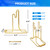 Brass Raffle Ticket Dispenser for Single or Double Roll Raffle Tickets Lotteries