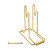 Brass Raffle Ticket Dispenser for Single or Double Roll Raffle Tickets Lotteries