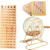 Bingo Game Set with 8" Bingo Cage and Master Board, 75 Bingo Balls, 10 Shutter Bingo Cards