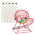 Red Jumbo Bingo Game Set with 1.5" Ping Pong Size Bingo Balls