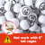 1.57" Replacement Bingo Balls of Ping Pong Size for Large Bingo Cage (Double Sides Printed)