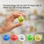 1.57" Replacement Bingo Balls of Ping Pong Size (Multi-Color Balls - Single Side Printed)