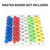 1.57" Replacement Bingo Balls of Ping Pong Size (Multi-Color Balls - Single Side Printed)