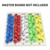 1.57" Replacement Bingo Balls of Ping Pong Size (Multi-Color Balls - Double Side Printed)