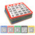 Multi-Color Bingo Cards, Bingo Sheets with Five Colors, 20 of Each Color (100-Pack)