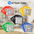 Multi-Color Bingo Cards, Bingo Sheets with Five Colors, 10 of Each Color (50-Pack)