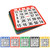 Multi-Color Bingo Cards, Bingo Sheets with Five Colors, 10 of Each Color (50-Pack)