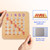 Shutter Bingo Cards, Easy-Read Large Print Bingo Cardboard with Sliding Windows
