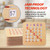 Shutter Bingo Cards, Easy-Read Large Print Bingo Cardboard with Sliding Windows