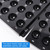 Bingo Master Board for 7/8" Bingo Balls, Plastic Bingo Calling Board for Bingo Game (Black)
