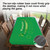 70" x 35" Casino Blackjack Tabletop Layout Mat with Carrying Bag, Non-Slip Rubber Layout Mat