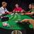 70" x 35" Casino Blackjack Tabletop Layout Mat with Carrying Bag, Non-Slip Rubber Layout Mat