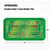 70" x 35" Double Dealer Craps Tabletop Layout Mat with Carrying Bag, Non-Slip Rubber Craps Mat