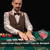 2 Deck Clear Acrylic Discard Trays, Casino Grade Discard Holder Trays for Blackjack