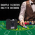 Blackjack Game Set with Blackjack Felt, Card Shuffler, 8 Dealer Shoe, Discard Holder Tray, Cut Cards