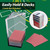 Blackjack Game Set with Blackjack Felt, Card Shuffler, 8 Dealer Shoe, Discard Holder Tray, Cut Cards