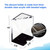 6 Deck Clear Acrylic Discard Trays, Casino Grade Discard Holder Trays for Blackjack
