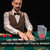 6 Deck Clear Acrylic Discard Trays, Casino Grade Discard Holder Trays for Blackjack