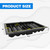 "Dealer Table Chips Tray Rack with 2 Card Slots for Poker Chips (6 Rows, Hold 300 Chips) "