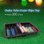 "Dealer Table Chips Tray Rack with 2 Card Slots for Poker Chips (6 Rows, Hold 300 Chips) "