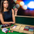 Poker Chips Carrier with 5 Wooden Poker Chip Trays for Any Thickness chips, Holds 500 Chips (Oak)