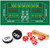 Craps Table Top Game Set, Including A Craps Layout Felt, 5 Casino Dice and A Craps ON/Off Button