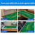 36"x72" Blackjack Layout Felt with Instructions, Las Vegas Style Casino Black Jack Tabletop Mat