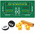 Craps Table Top Game Set, Including A Craps Layout Felt, 5 Casino Dice and A Craps ON/Off Button
