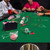 36"x72" Roulette Layout Felt with Instructions, Las Vegas Style Roulette Game Tabletop Mat