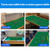 36"x72" Roulette Layout Felt with Instructions, Las Vegas Style Roulette Game Tabletop Mat