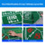 Roulette&Craps Layout Felt, Las Vegas Style Casino Roulette and Craps Layout Mat with Instructions