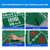 Las Vegas Style Casino Black Jack and Craps Layout Mat with Instructions and Strategy Chart