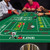 Las Vegas Style Casino Black Jack and Craps Layout Mat with Instructions and Strategy Chart