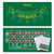 Las Vegas Style Casino Black Jack and Roulette Layout Mat with Instructions and Strategy Chart