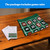 Las Vegas Style Casino Black Jack and Roulette Layout Mat with Instructions and Strategy Chart