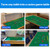 Las Vegas Style Casino Black Jack and Roulette Layout Mat with Instructions and Strategy Chart