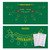 Las Vegas Style Casino Black Jack and Mini Baccarat Layout Mat with Instructions and Strategy Chart