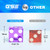 Craps Table Top Game Set, Including A Craps Layout Felt, 5 Casino Dice and A Craps ON/Off Button