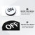 3" Double-Sided Casino Grade Acrylic Craps ON/Off Puck Buttons for Casino Poker Nights