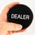 3"Double-Sided Casino Grade Acrylic Poker Dealer Puck Button for Gambling Card Games
