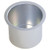 Jumbo Aluminum Drop-in Cup Holders for Casino Poker Tables, Desk, Boats, RV Cars(Silver)
