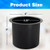 Jumbo Aluminum Drop-in Cup Holders for Casino Poker Tables, Desk, Boats, RV Cars(Black)