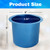 Jumbo Aluminum Drop-in Cup Holders for Casino Poker Tables, Desk, Boats, RV Cars(Blue)