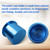 Jumbo Aluminum Drop-in Cup Holders for Casino Poker Tables, Desk, Boats, RV Cars(Blue)