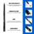 58-Inch Black Fiberglass Composite Billiard Pool Cue Stick