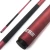 58-Inch Matte Red Fiberglass Composite Billiard Pool Cue Stick
