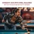 58-Inch Matte Black Fiberglass Composite Billiard Pool Cue Stick