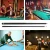 58-Inch Matte Black Fiberglass Composite Billiard Pool Cue Stick