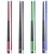 Set of 4 Matte Fiberglass Composite Billiard Pool Cue Sticks